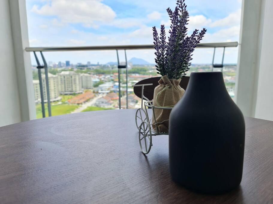 Apartament Lovely Vivamall City View With 2 Card Lv10 Kuching Zewnętrze zdjęcie