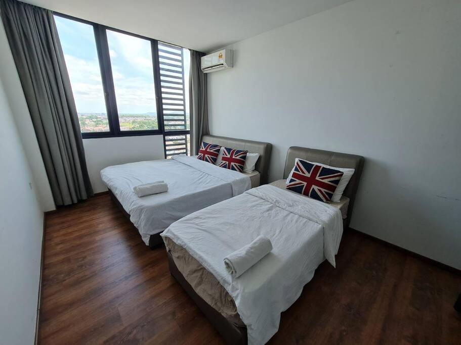 Apartament Lovely Vivamall City View With 2 Card Lv10 Kuching Zewnętrze zdjęcie